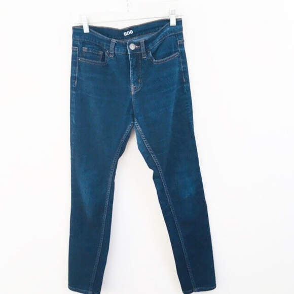 BDG Denim - BDG High Rise Cigarette Ankle Skinny Jeans 29